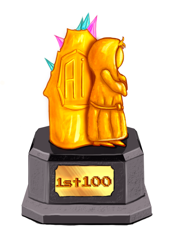 Статуэтка «1st 100»